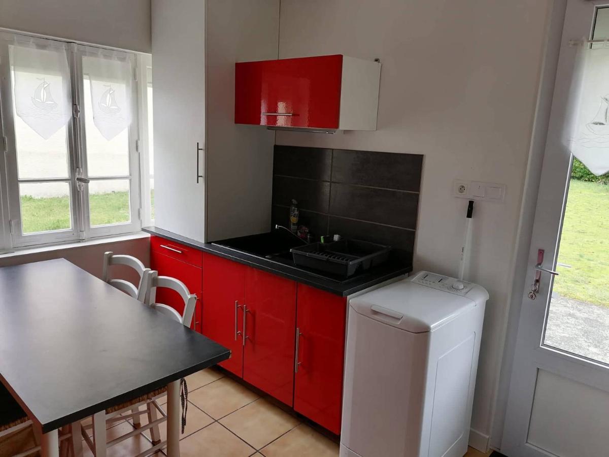 Le Petit Logis De Barneville Plage Wc Exterieur Luaran gambar