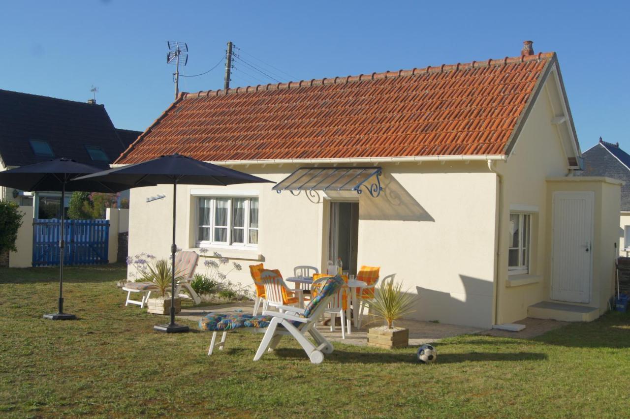 Le Petit Logis De Barneville Plage Wc Exterieur Luaran gambar