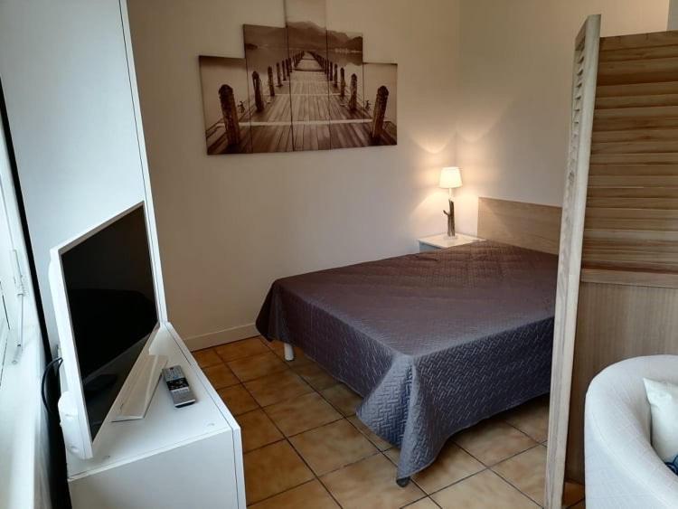 Le Petit Logis De Barneville Plage Wc Exterieur Luaran gambar